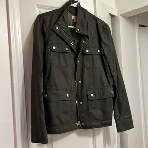 J crew canvas jacket
